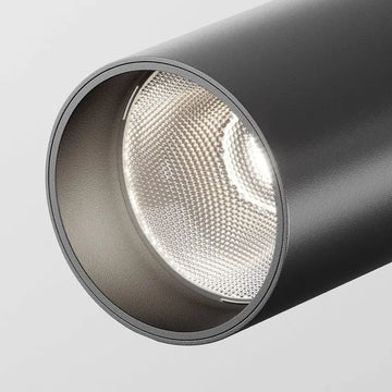Deckenleuchte – Schwarzes Aluminium, 12 W LED, Neutralweiß, 16 cm Höhe - Focus | Maytoni