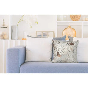Kissen Leder Metallic - Effekt Handgefertigt – Spark 210 | Kayoom - Esszett Luxury | Stilvolles Wohnen mit Charakter