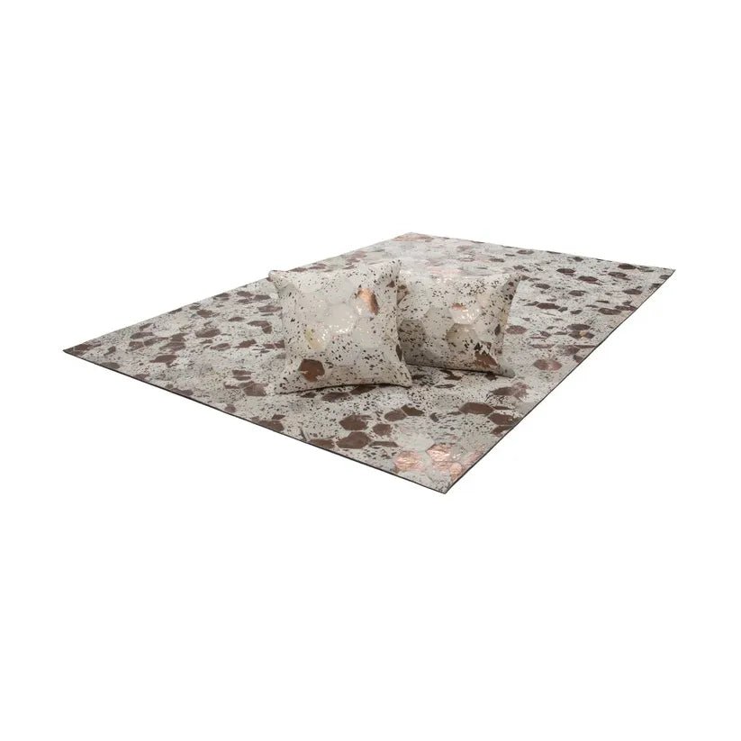Kissen Leder Metallic - Effekt Handgefertigt – Spark 210 | Kayoom - Esszett Luxury | Stilvolles Wohnen mit Charakter