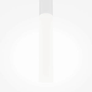 Pendant Light White Aluminum Modern Design & Integrated LED – Pro Shade | Maytoni