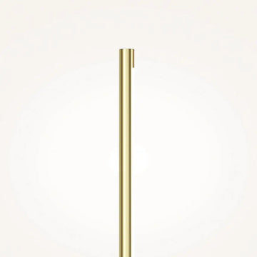 Wall lamp Satin brass, metal base, white silicone-metal tube shade, integrated 5W LED 3000K – Renaissance | Maytoni