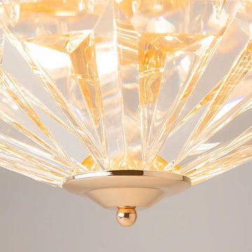 Ceiling lamp Gold Crystal Facets 4× E14 – Facet | Maytoni