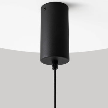 Pendant light Black-Gold ring-shaped aluminum casing Integrated LED & Modern Design – El | Maytoni