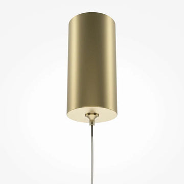 Pendelleuchte – Goldenes Aluminium, 6 W Leistung, Neutralweiß, Ø3 cm - Pro Base | Maytoni