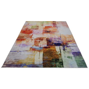Teppich – Abstraktes Design, Mehrfarbiger Look, Kurzflor Struktur, 230 x 330 cm - Visionary 134 | Kayoom