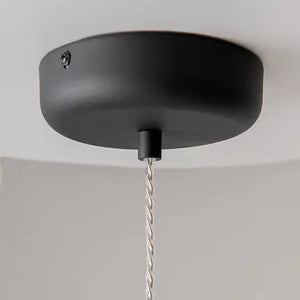 Pendant Lamp Black Metal Crystal Shade Height Adjustable – Spirito | Maytoni