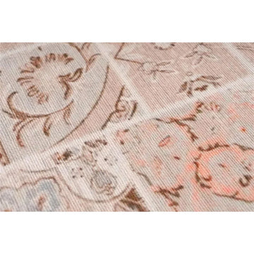 Teppich – Patchwork Muster, Vintage Design, Florale Ornamente, 120 x 180 cm - Person 225 | Kayoom