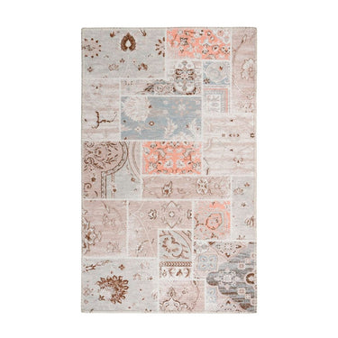 Teppich – Patchwork Muster, Vintage Design, Florale Ornamente, 200 x 290 cm - Person 225 | Kayoom