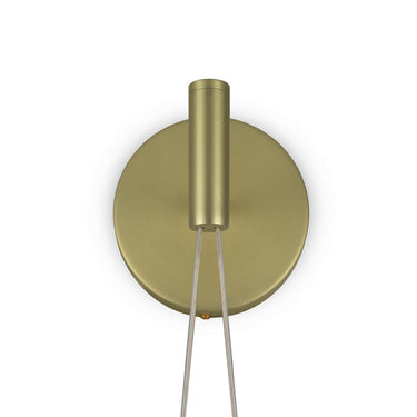 Wandleuchte mit Gold - Finish und strukturiertem Glasdiffusor – Maya | Maytoni - Esszett Luxury | Stilvolles Wohnen mit Charakter