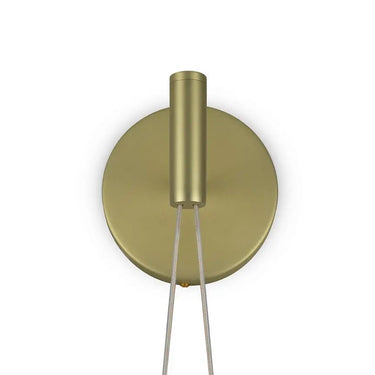 Wall light with gold finish and textured glass diffuser – Maya | Maytoni