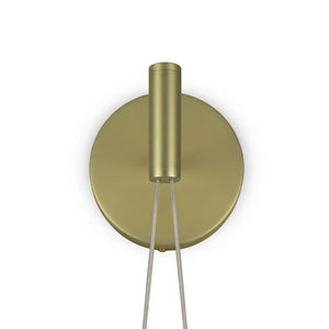 Wall light with gold finish and textured glass diffuser – Maya | Maytoni