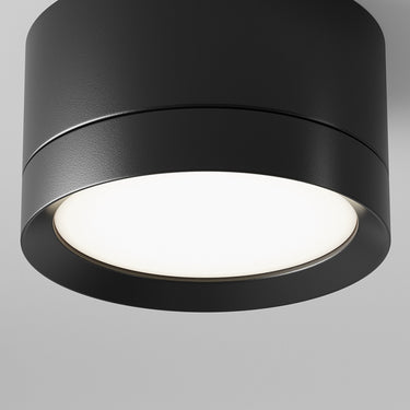 Deckenleuchte Schwarzes Aluminium GX53‑Sockel 12W – Hoop | Maytoni - Esszett Luxury | Stilvolles Wohnen mit Charakter