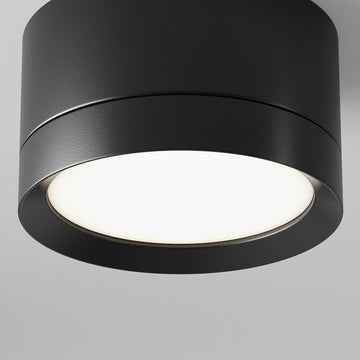 Deckenleuchte Schwarzes Aluminium GX53‑Sockel 12W – Hoop | Maytoni - Esszett Luxury | Stilvolles Wohnen mit Charakter