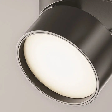 Deckenleuchte – Schwarzes Aluminium, 12 W Leistung, Ø8,5 cm, Neutralweiß - Onda | Maytoni