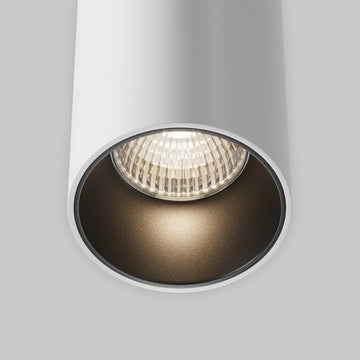 Pendant lamp White aluminum, 15W LED, 3000K, 38° beam angle – Efir | Maytoni