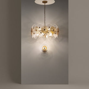 Wandleuchte Gold, bernsteingetöntes Ovalglas, E14 40 W – Aster | Maytoni - Esszett Luxury | Stilvolles Wohnen mit Charakter