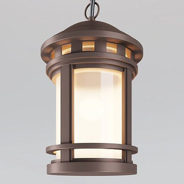 Pendelleuchte Braunes Aluminiumgehäuse mit satiniertem Glas, klassischem Stil und gleichmäßiger Lichtverteilung – Salamanca | Maytoni - Esszett Luxury | Stilvolles Wohnen mit Charakter