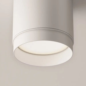 Deckenleuchte – Weißes Aluminium, 1×GX53 Fassung, 8,5 cm Höhe - Polar | Maytoni