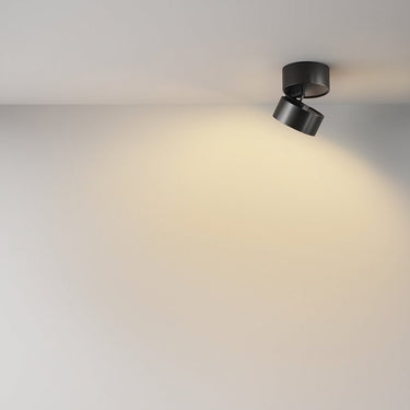 Deckenleuchte aus mattschwarzem Aluminium mit LED und warmweißem Licht – Onda | Maytoni - Esszett Luxury | Stilvolles Wohnen mit Charakter