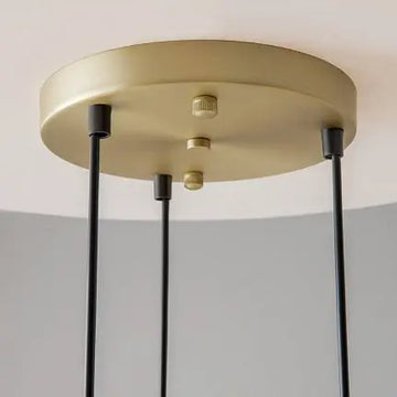 Pendant Light Gold Frame Double Glass Modern Design & LED – Vision | Maytoni