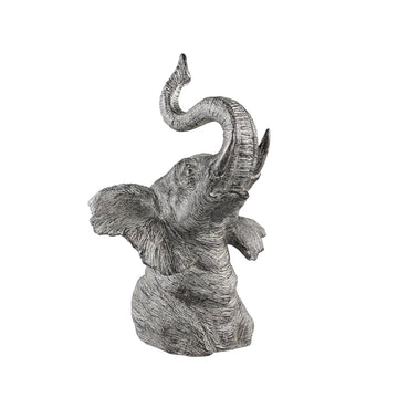 Elefantenkopf - Carter Grey poly von PTMD - Esszett Luxury | Stilvolles Wohnen mit Charakter