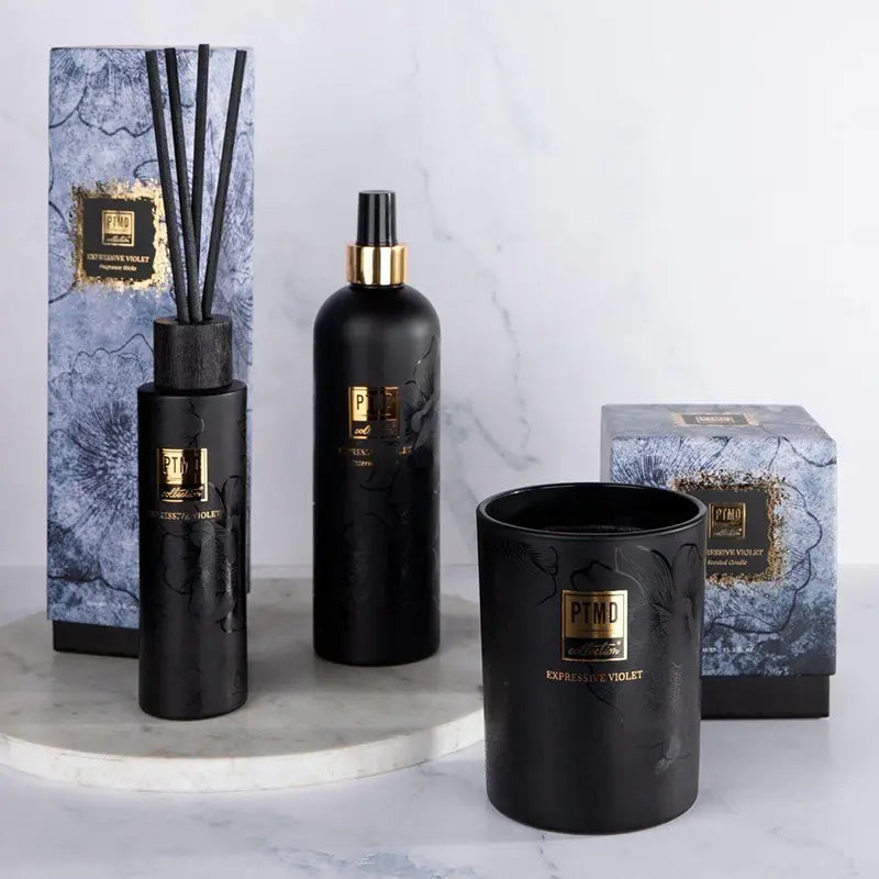 Scented candles, room sprays and diffusers