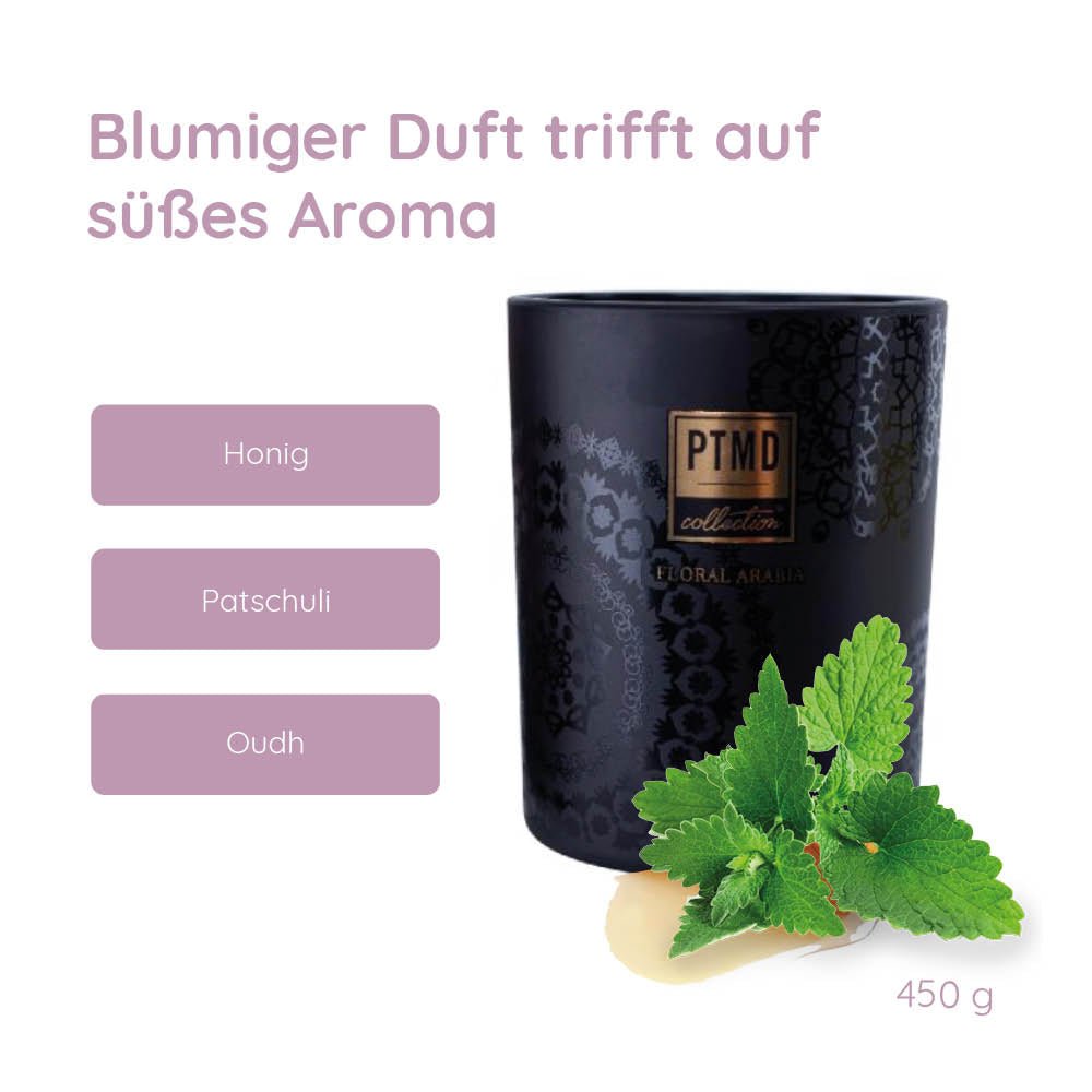 Elements Fragrance Duftkerze - Floral Arabia von PTMD - Esszett Luxury