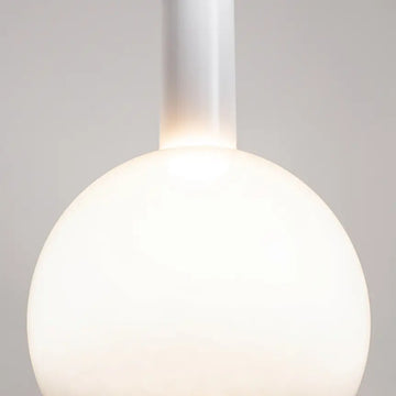 Pendelleuchte – Weißes Metall, Warmweißes Licht, 6 W Leistung, Ø25 cm - Nebula | Maytoni