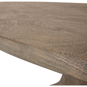 Esszimmertisch – Braunes Mangoholz, Große Tischfläche, Langes Design - Nemo | PTMD