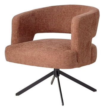 Esszimmerstuhl - Baldr 74.0 x 75.0 x 76.0 cm Rust von PTMD - Esszett Luxury | Stilvolles Wohnen mit Charakter
