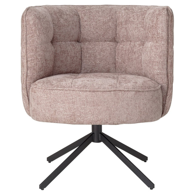 Esszimmerstuhl - Odin 67.0 x 67.0 x 85.0 cm Pink von PTMD - Esszett Luxury | Stilvolles Wohnen mit Charakter