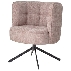 Esszimmerstuhl - Odin 67.0 x 67.0 x 85.0 cm Pink von PTMD - Esszett Luxury | Stilvolles Wohnen mit Charakter