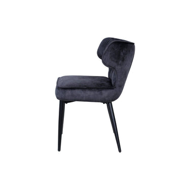 Esszimmerstuhl - Zinno 60.0 x 50.0 x 76.5 cm Grau von PTMD - Esszett Luxury | Stilvolles Wohnen mit Charakter