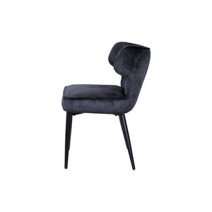 Esszimmerstuhl - Zinno 60.0 x 50.0 x 76.5 cm Grau von PTMD - Esszett Luxury | Stilvolles Wohnen mit Charakter