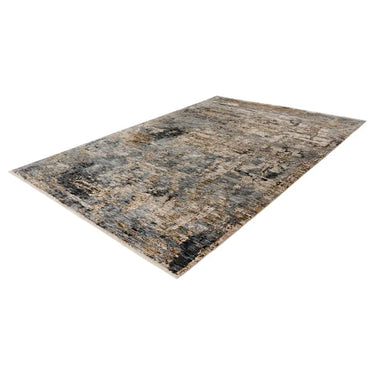 Teppich – Taupe Farbe, Kurzflor, Abstraktes Design, 150 cm - Pono 723 | Kayoom