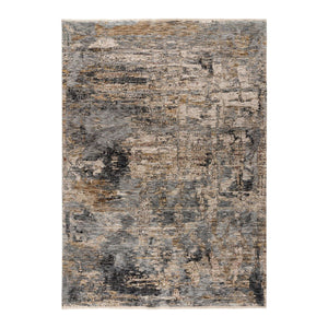 Rug with multi-colored design, easy-care, suitable for underfloor heating – Pono 723 | Kayoom