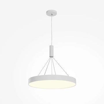 White aluminum ceiling light with integrated LED and warm white light – Zon | Maytoni