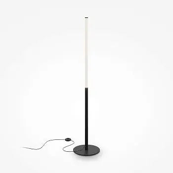 Floor lamp made of metal & frosted acrylic with integrated LED technology – Ray | Maytoni