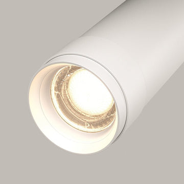 Deckenleuchte Weißes Aluminium LED Einstellbarer Abstrahlwinkel 15°–50° – Focus Zoom | Maytoni - Esszett Luxury | Stilvolles Wohnen mit Charakter