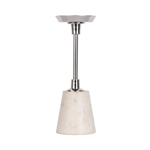 Kerzenhalter aus Aluminium & Marmor moderne Oberfläche skulpturales Design – Fayya 225 | Kayoom - Esszett Luxury | Stilvolles Wohnen mit Charakter