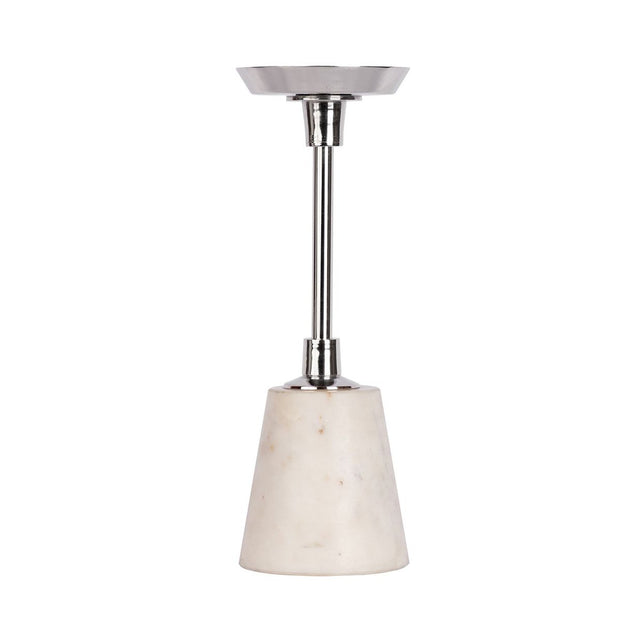 Kerzenhalter aus Aluminium & Marmor moderne Oberfläche skulpturales Design – Fayya 225 | Kayoom - Esszett Luxury | Stilvolles Wohnen mit Charakter