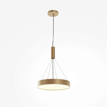 Deckenleuchte – Mattgold Finish, Aluminium Gehäuse, 45W Leistung, Ø40 cm - Zon | Maytoni