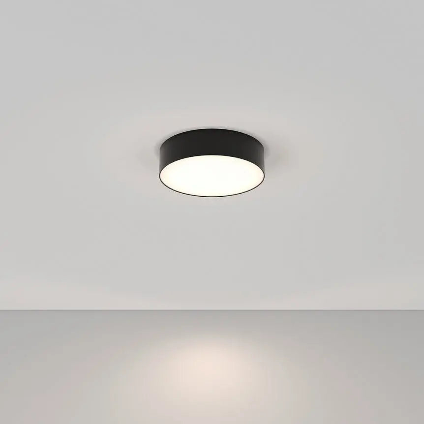 Deckenleuchte – Schwarzes Finish, Aluminium Gehäuse, 26W Leistung, Ø22 cm - Zon | Maytoni