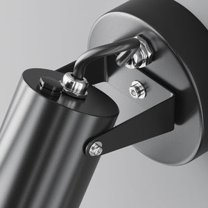 Wandleuchte – Schwarze Oberfläche, Aluminiumgehäuse, Wetterfeste Beleuchtung - Scope | Maytoni