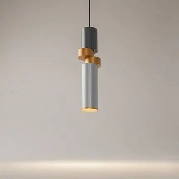 Pendant lamp Chrome metal, frosted glass & LED accent – Palette | Maytoni