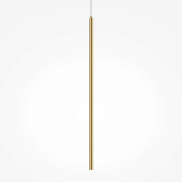 Pendelleuchte – Messingfarbenes Aluminium, 11 W Leistung, IP20 Schutzart, 375,0 cm Höhe - Halo | Maytoni