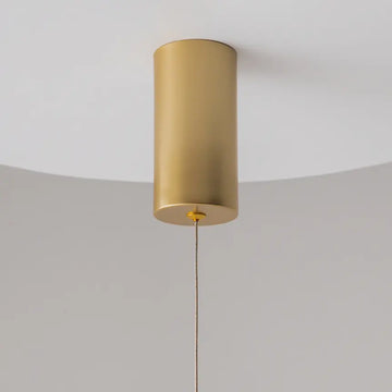 Pendelleuchte – Gold Aluminium, 20W LED, Warmweiß Licht, Ø3 cm - Ray | Maytoni