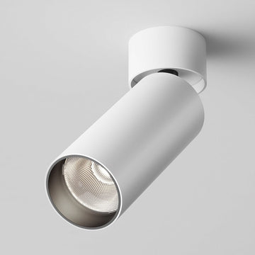 Deckenleuchte Weiße Aluminium - Oberfläche – Focus LED | Maytoni - Esszett Luxury | Stilvolles Wohnen mit Charakter