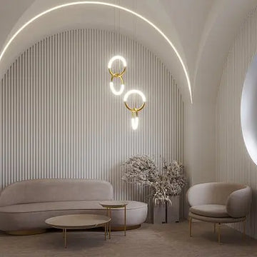 Pendant Lamp Metal and LED Accent with Elegant Minimalism – Node | Maytoni