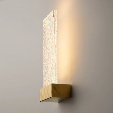 Wall light brass, metal frame, clear acrylic shades, integrated 3W LED 3000K – Ornate | Maytoni